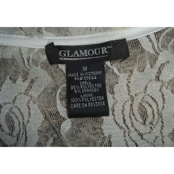 Glamour Lace Duster Flower Rose Cream Cami Daisy Jones Style Boho Festival Beach - Picture 7 of 9